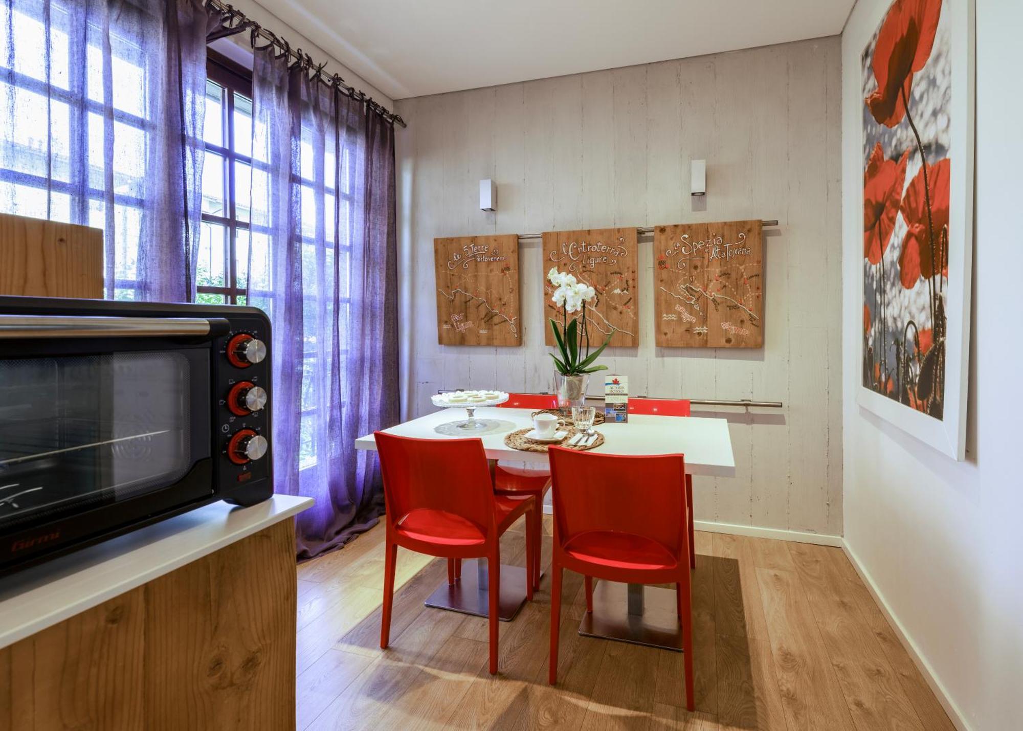 Apartment Acero Rosso Riccò del Golfo di Spezia Dış mekan fotoğraf